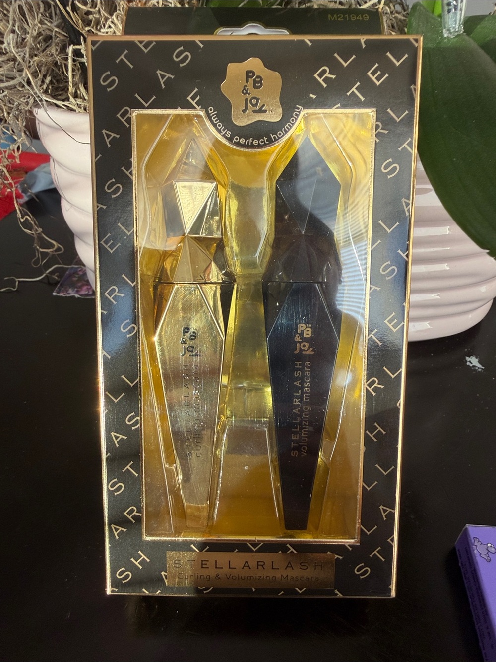PBJ StellaLash Curling & Volumizing Mascara Duo - Gold & Black